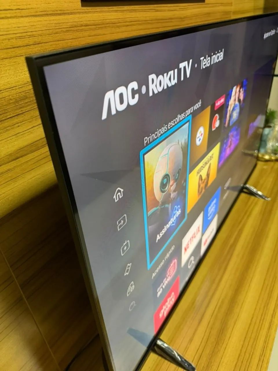 Televisão AOC 43 Roku TV - Foto 2