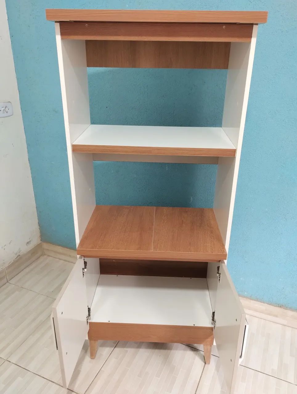 Balcão para microondas USADO bem conservado  - Foto 2
