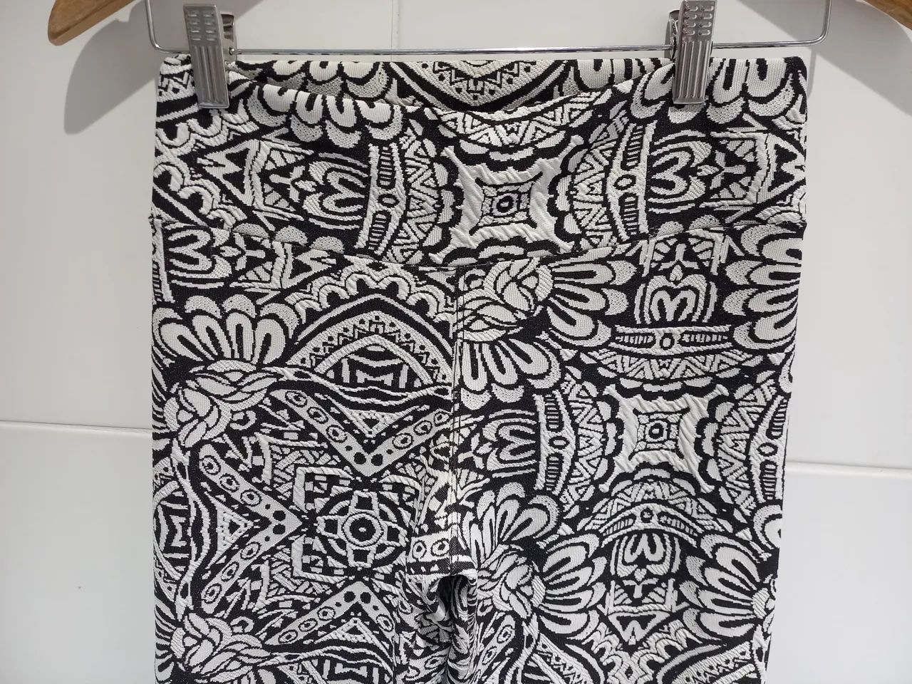 Calça preto e branco bailarina  - Foto 4