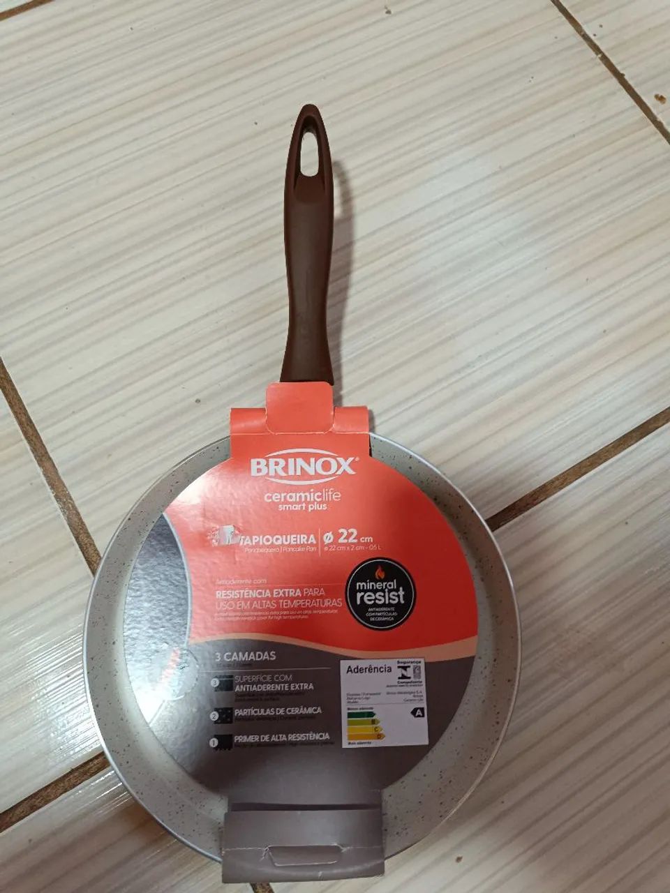 Tapioqueira 22cm brinox ceramic Life smart plus - Utensílios Para