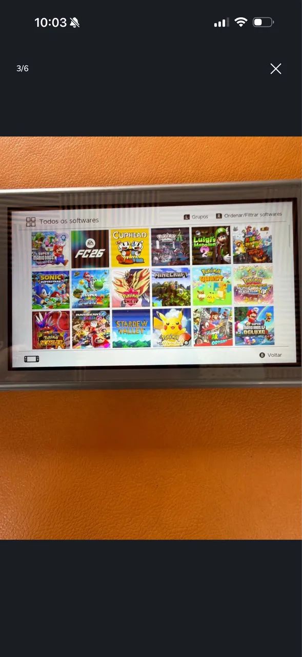 Nintendo swith lite usado impecável com todos os jogos a Nintendo - Foto 3