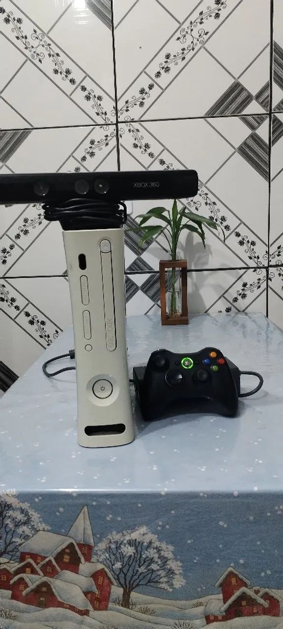 Xbox 360 FAT BRANCO 