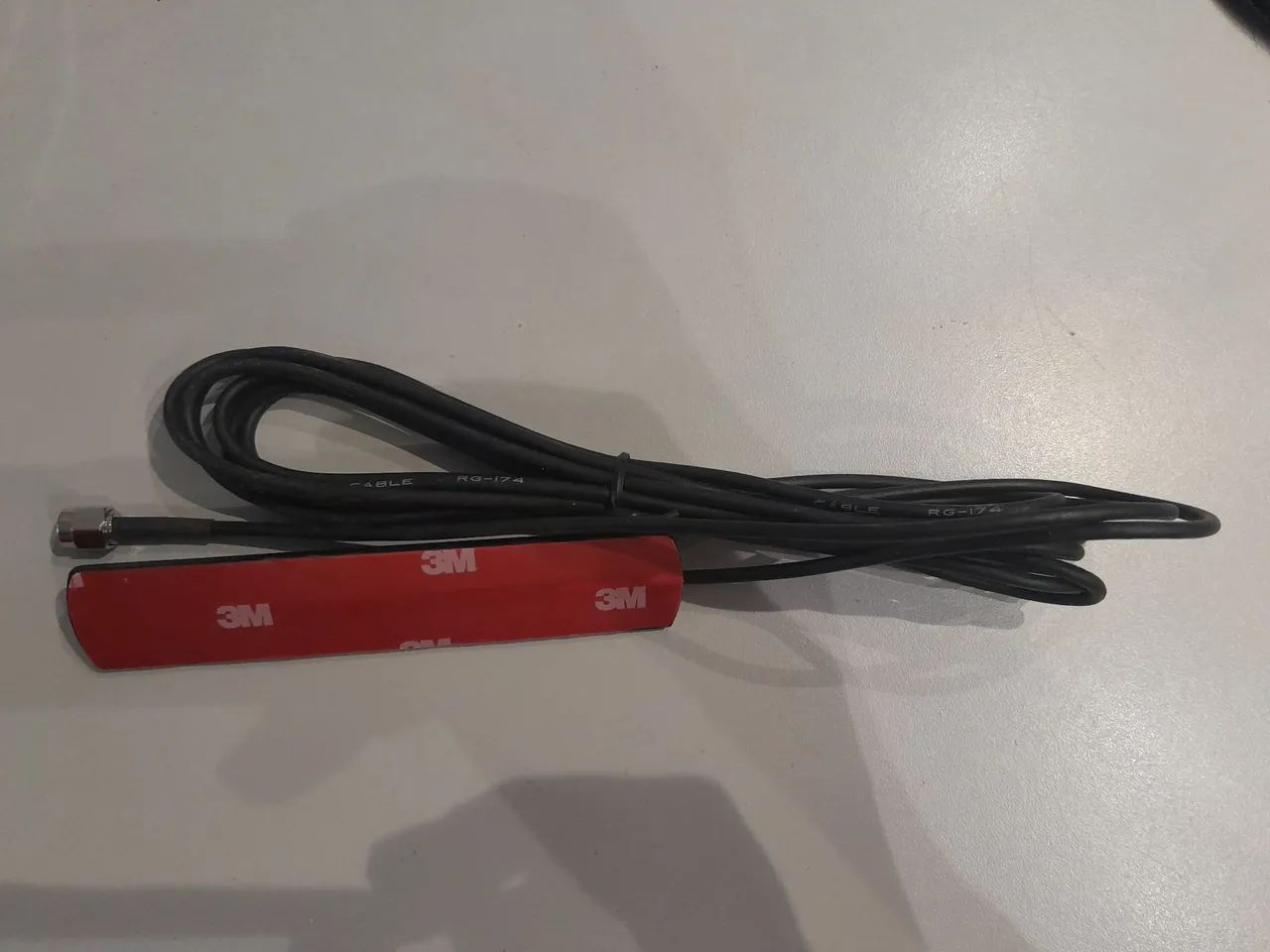 Antena Patch GSM com conector SMA Macho ***KIT COM 6 UNIDADES***