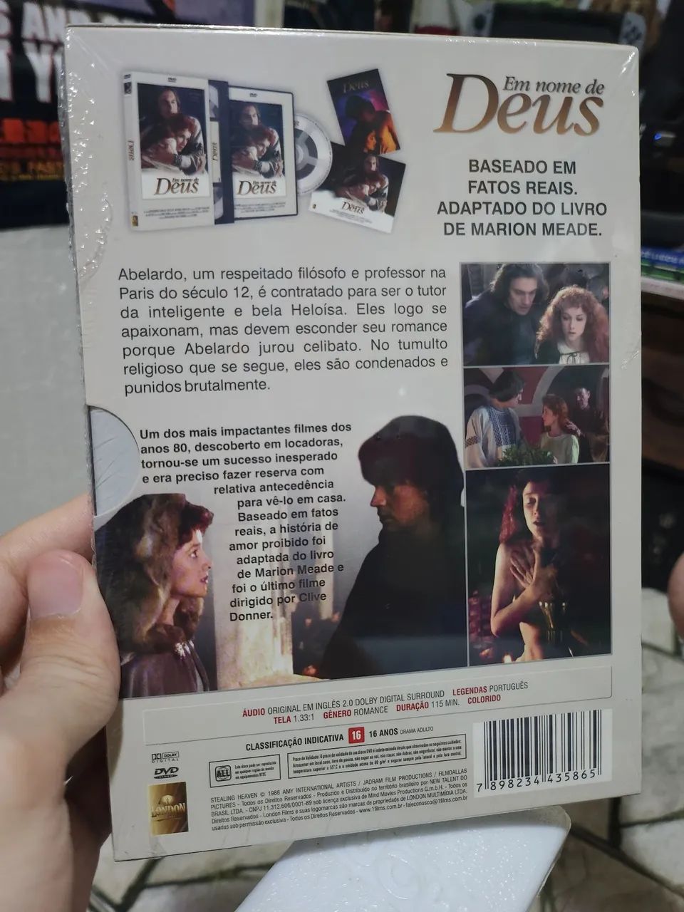 DVD Lacrado Em nome de Deus. Original  - Foto 2