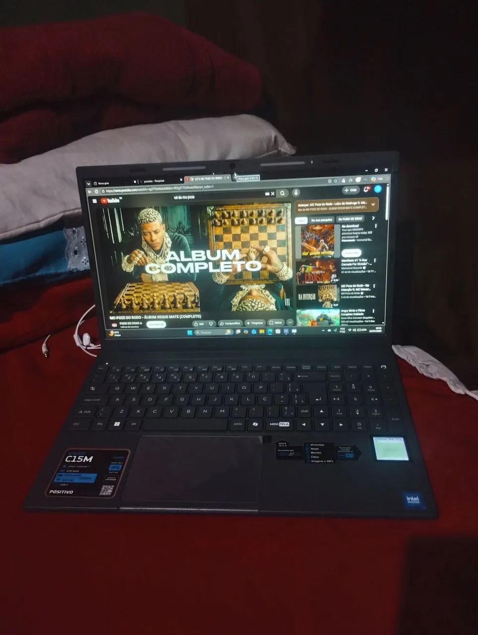 Notebook positivo 