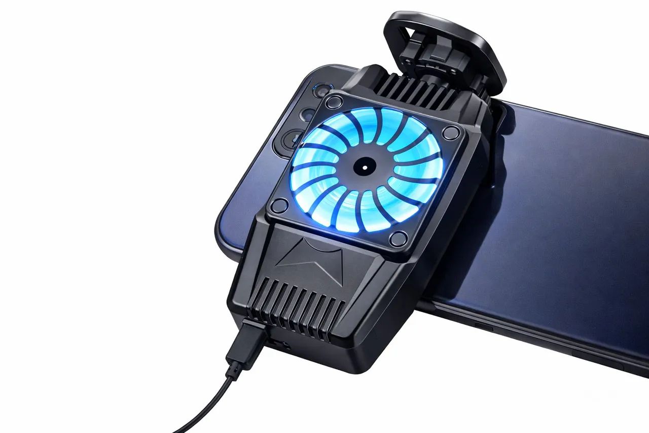 Cooler para Smartphone Knup KP-VR312 LED RGB Gamer Anti-Aquecimento - Foto 3