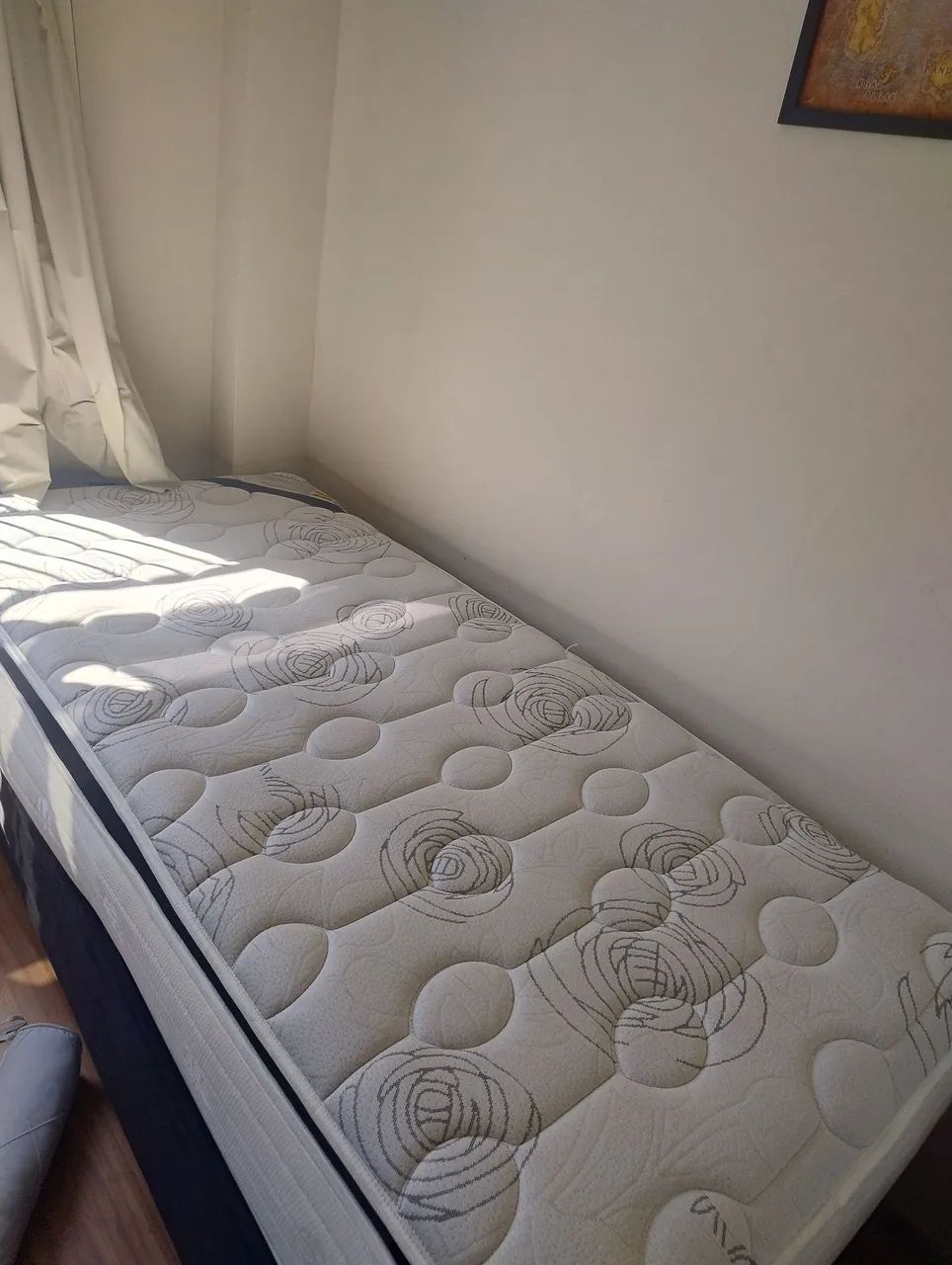 Cama solteiro box SEM BAÚ 