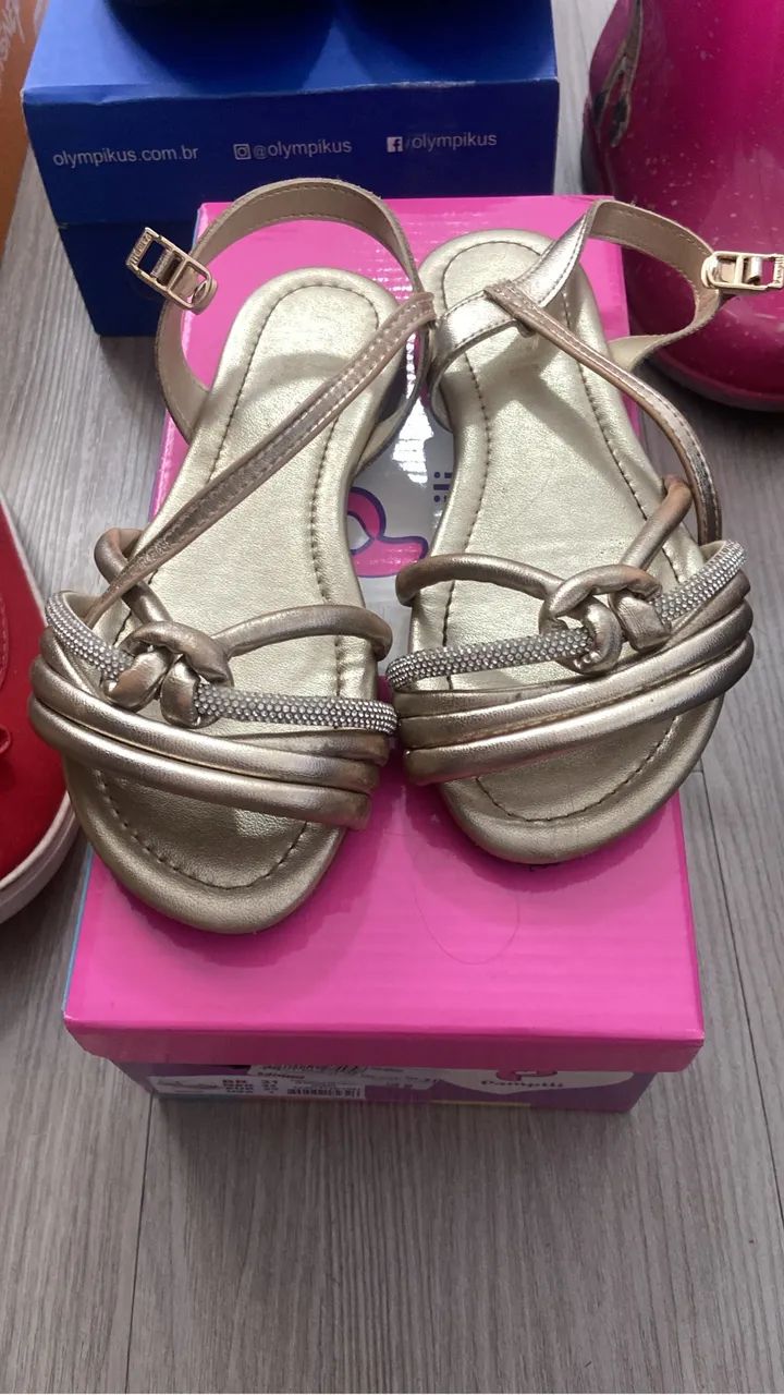Sapatos infantis 31 a 33 - Foto 2