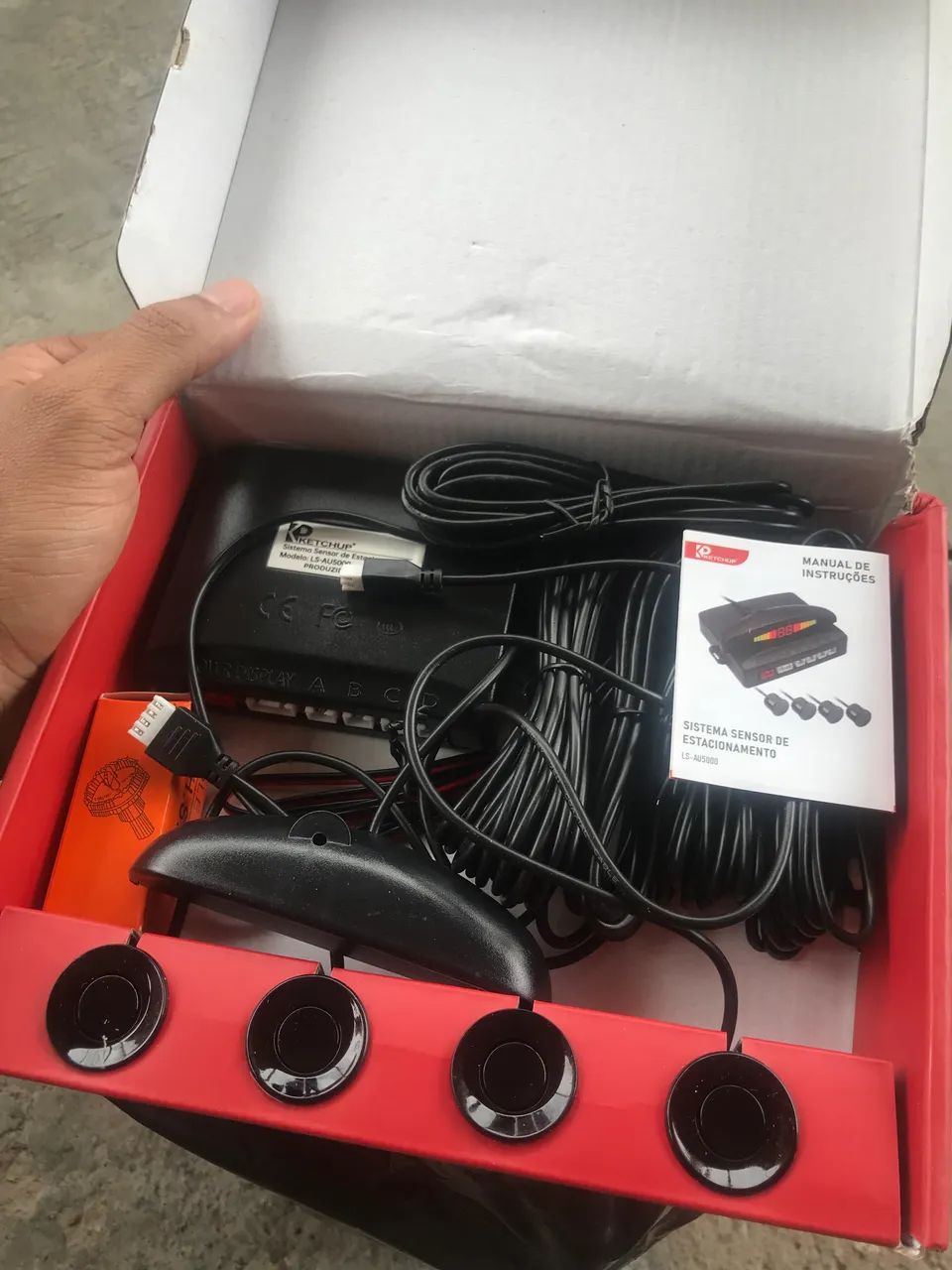 Sensor de ré com Broca para Perfurar  - Foto 3