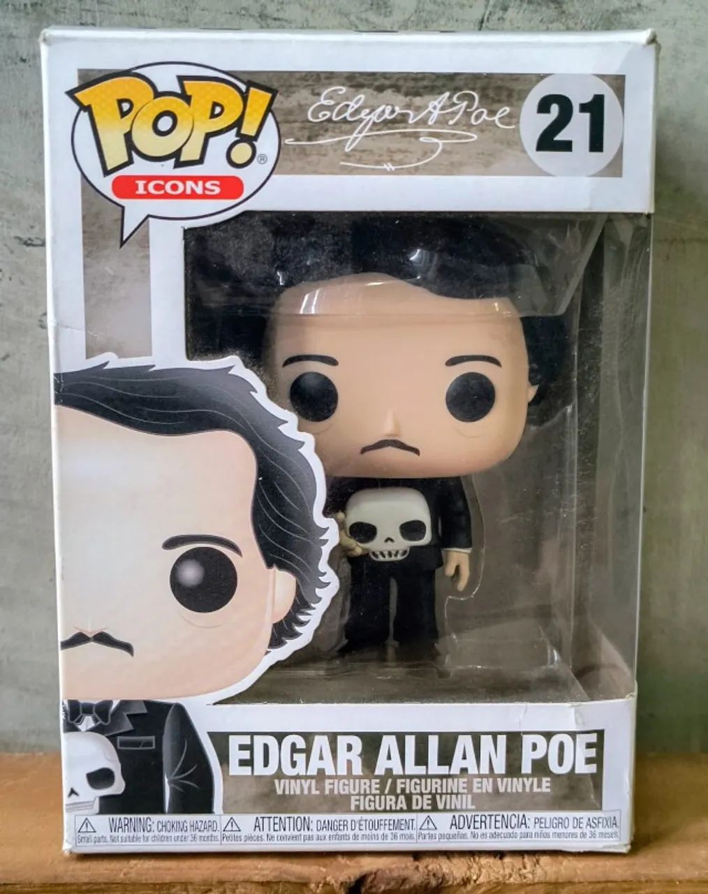 Raro Funko Edgar Allan Poe - Foto 2