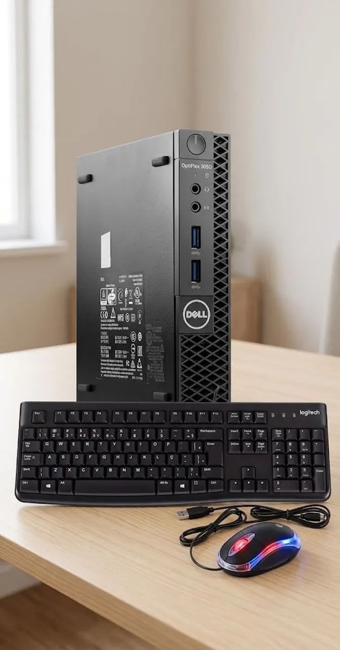 KIT MINI PC DELL OPTIPLEX 3050 MICRO + TECLADO + MOUSE
