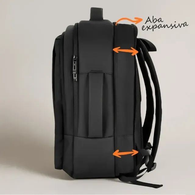 Mochila para Notebook Journey Get para Notebook até 17" NOVA - Foto 4