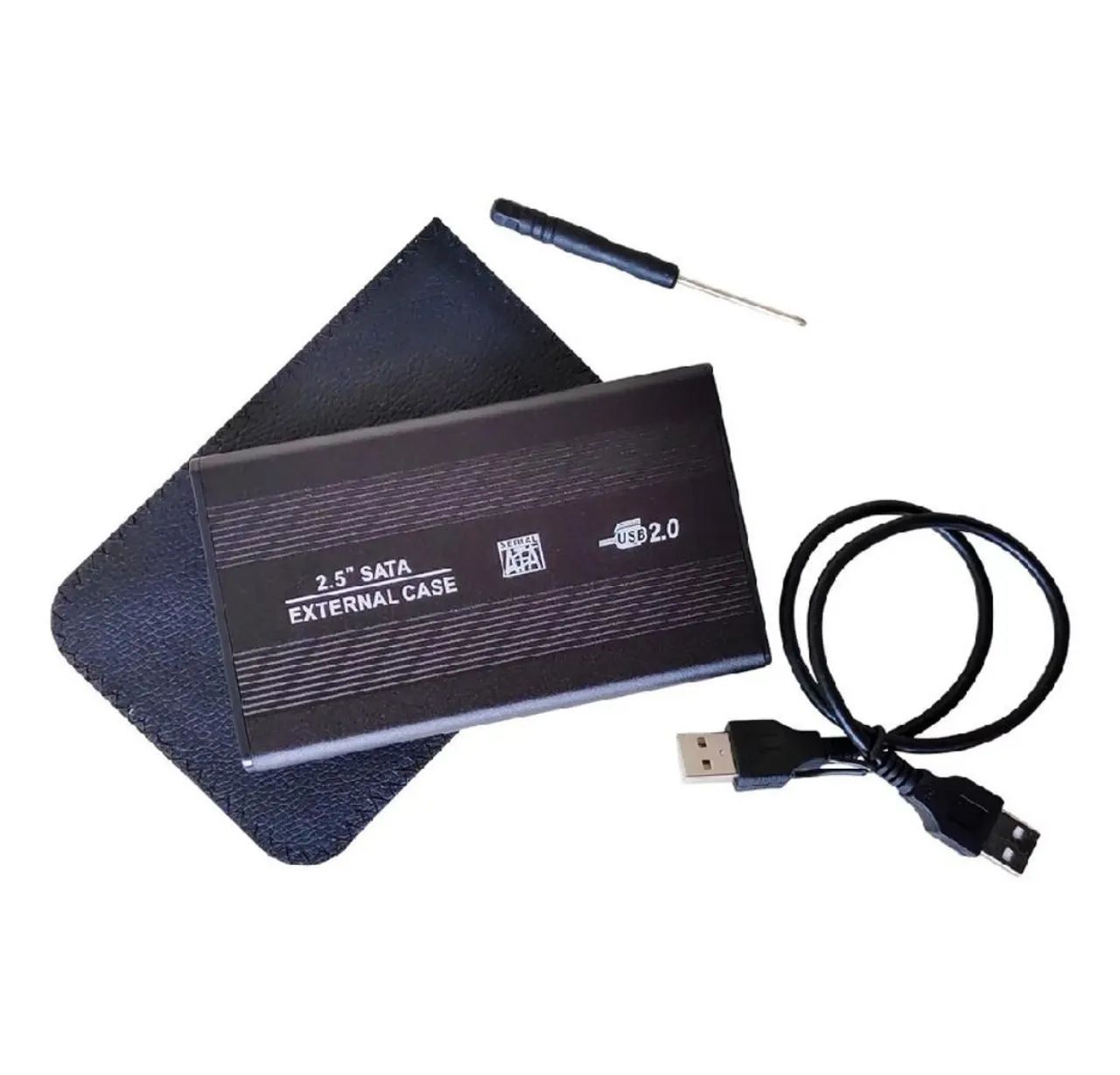 Case Gaveta Externa Hd Notebook 2.5  Usb 2.0 - Novo - Foto 3