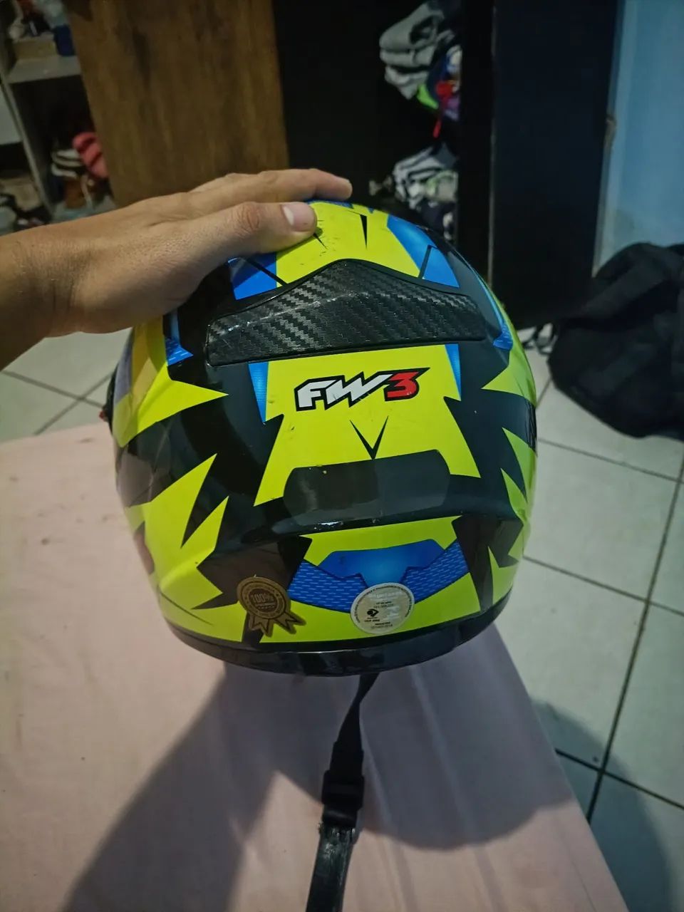 Capacete fw3 Fox  - Foto 4