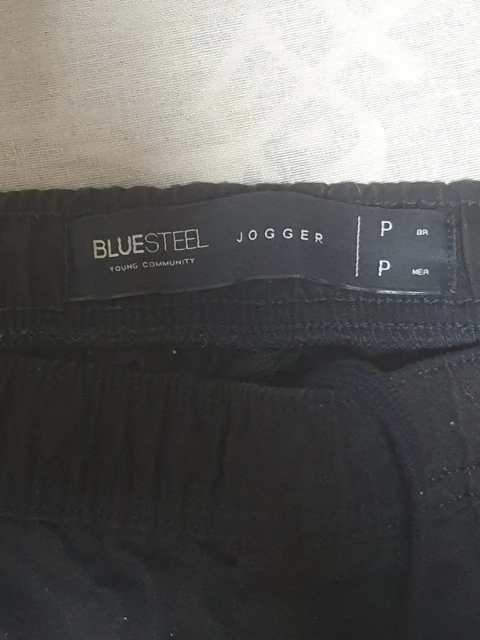 calça jogger bluesteel preta p  - Foto 2