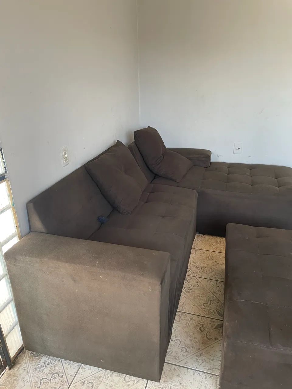 Sofá 3 peças 650,00 - Foto 3