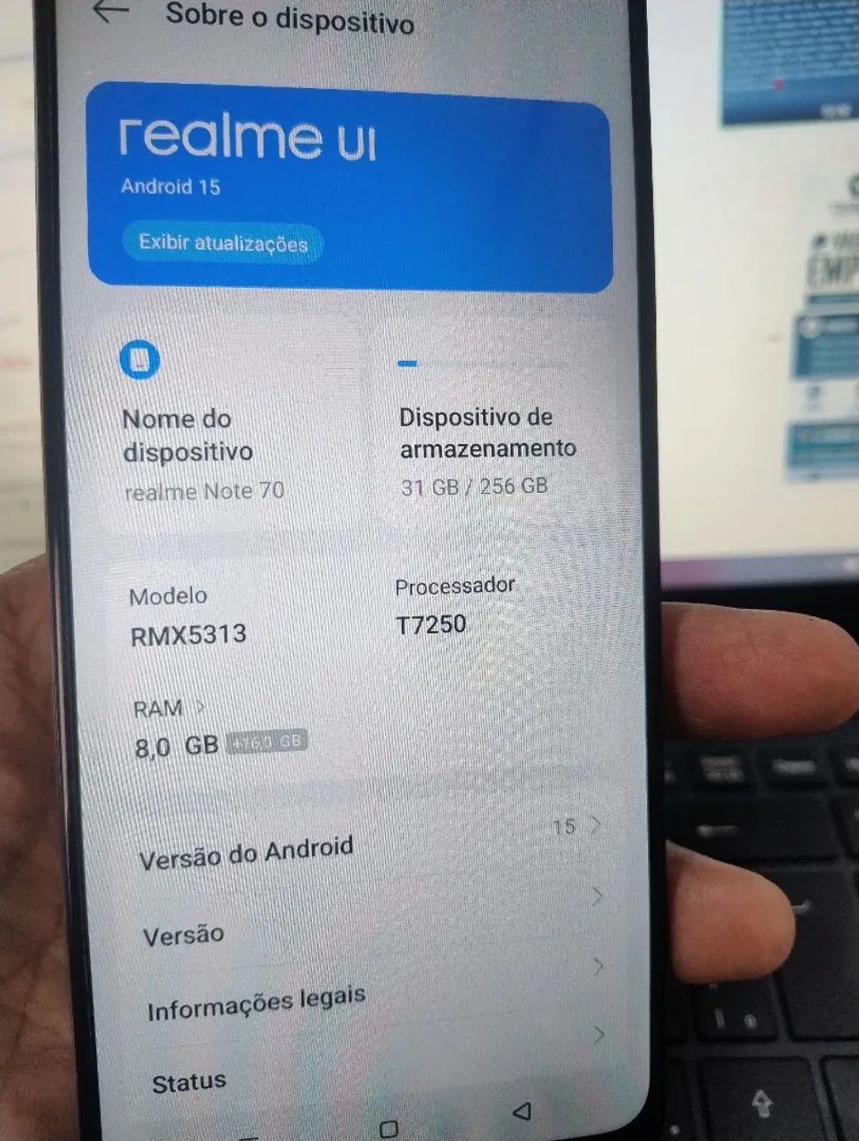 Realme note 70. 256/16GB - Foto 2