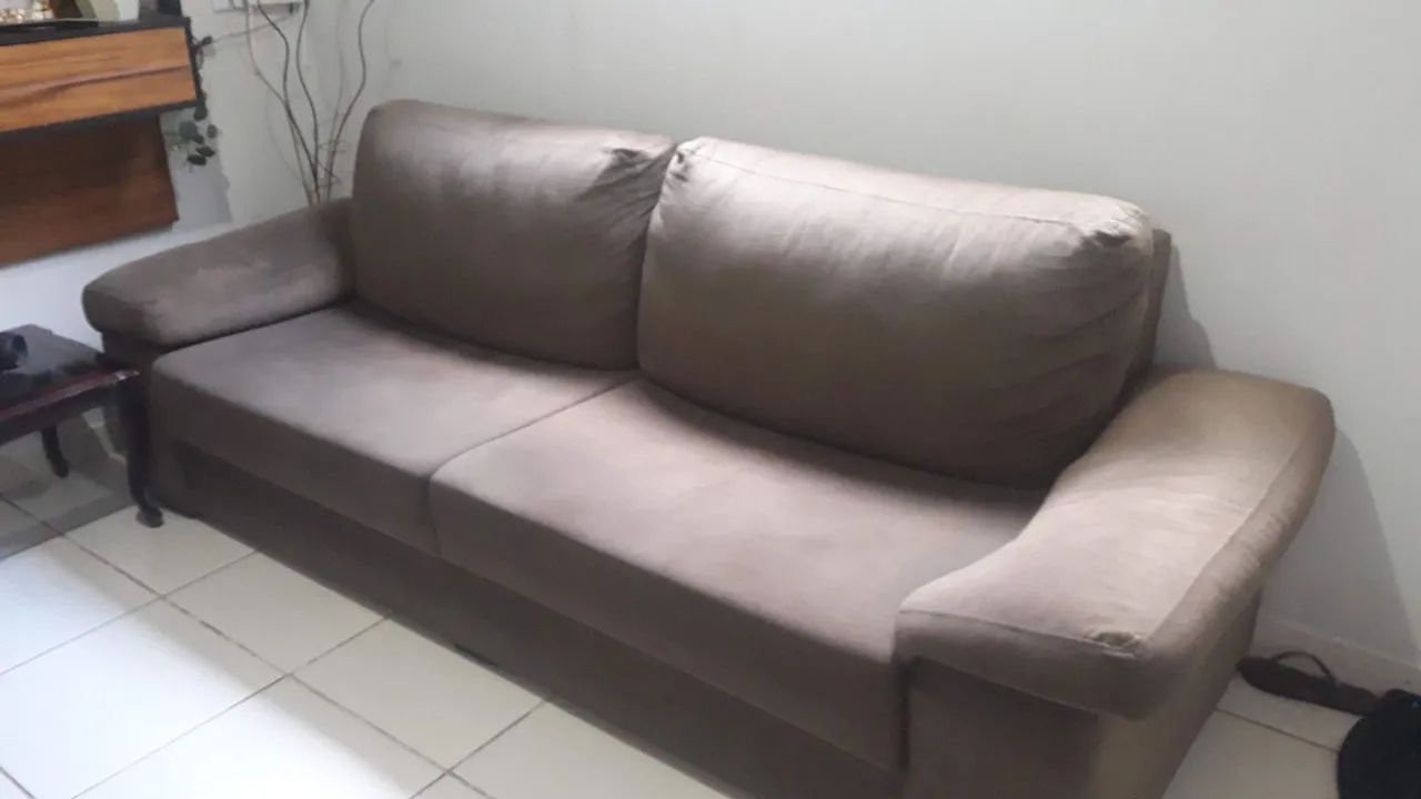 Sofá marrom - Foto 2