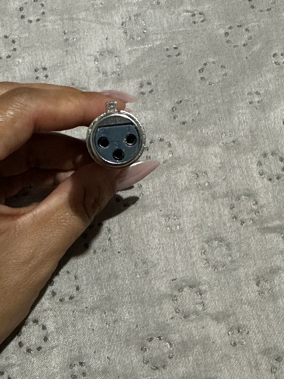 Adaptador de áudio XLR para P10 - Foto 2