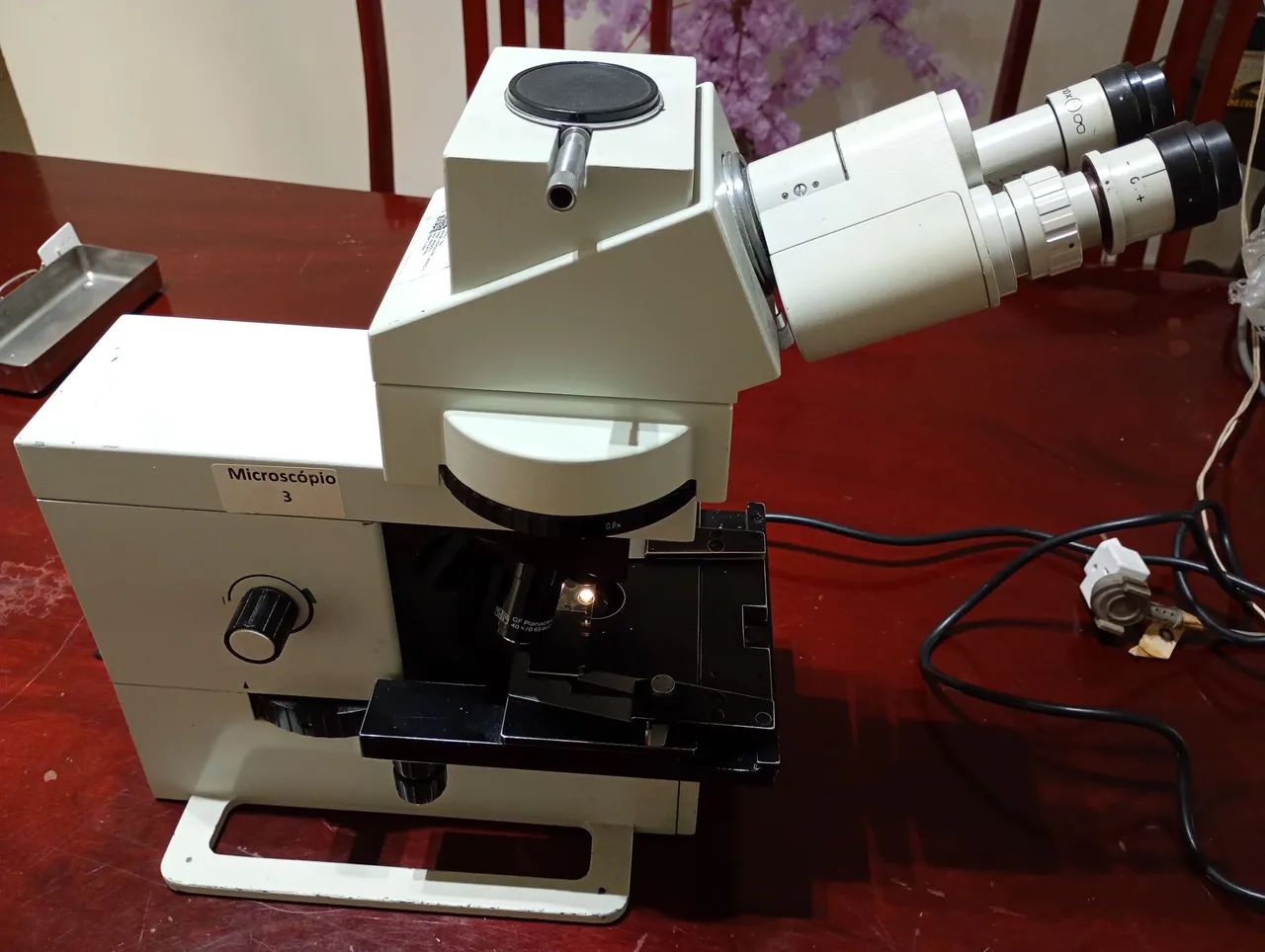 Microscópio trinocular jenamed - Foto 2