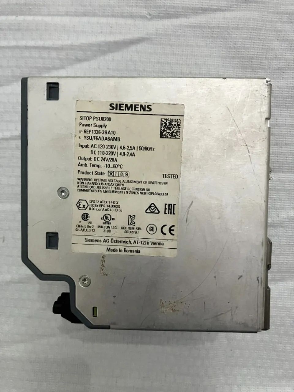 FONTE DC 24V/20A SITOP PSU8200 (SIEMENS) - Foto 2