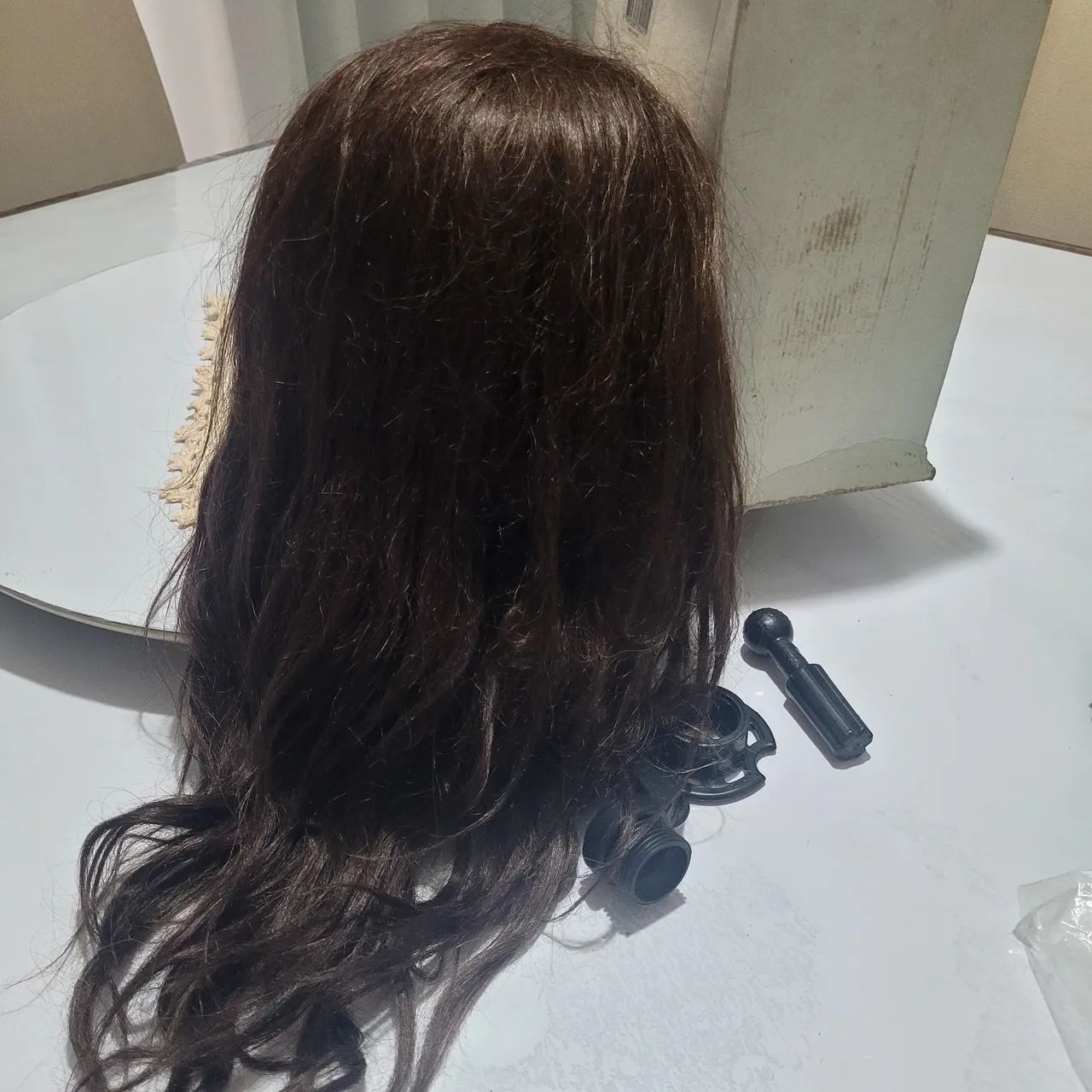 Cabeça de boneca para penteado  - Foto 3
