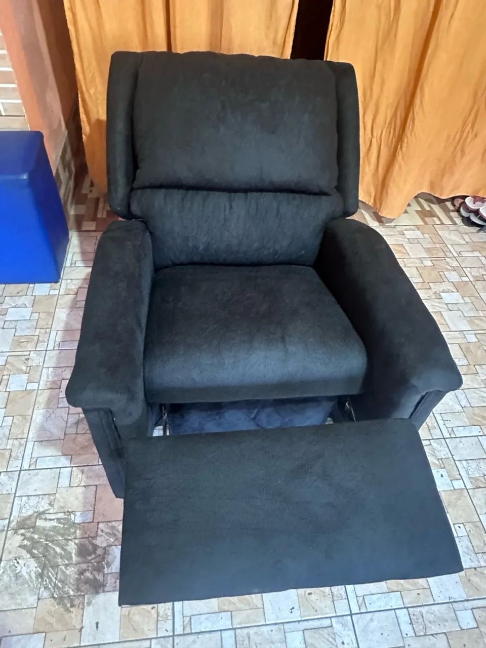 POLTRONA RECLINÁVEL NOVA R$:500 COM ENTREGA WATTSZAP: *  - Foto 2