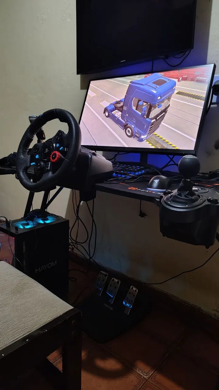 ?Volante Logitech G29 (com Force Feedback impecável)