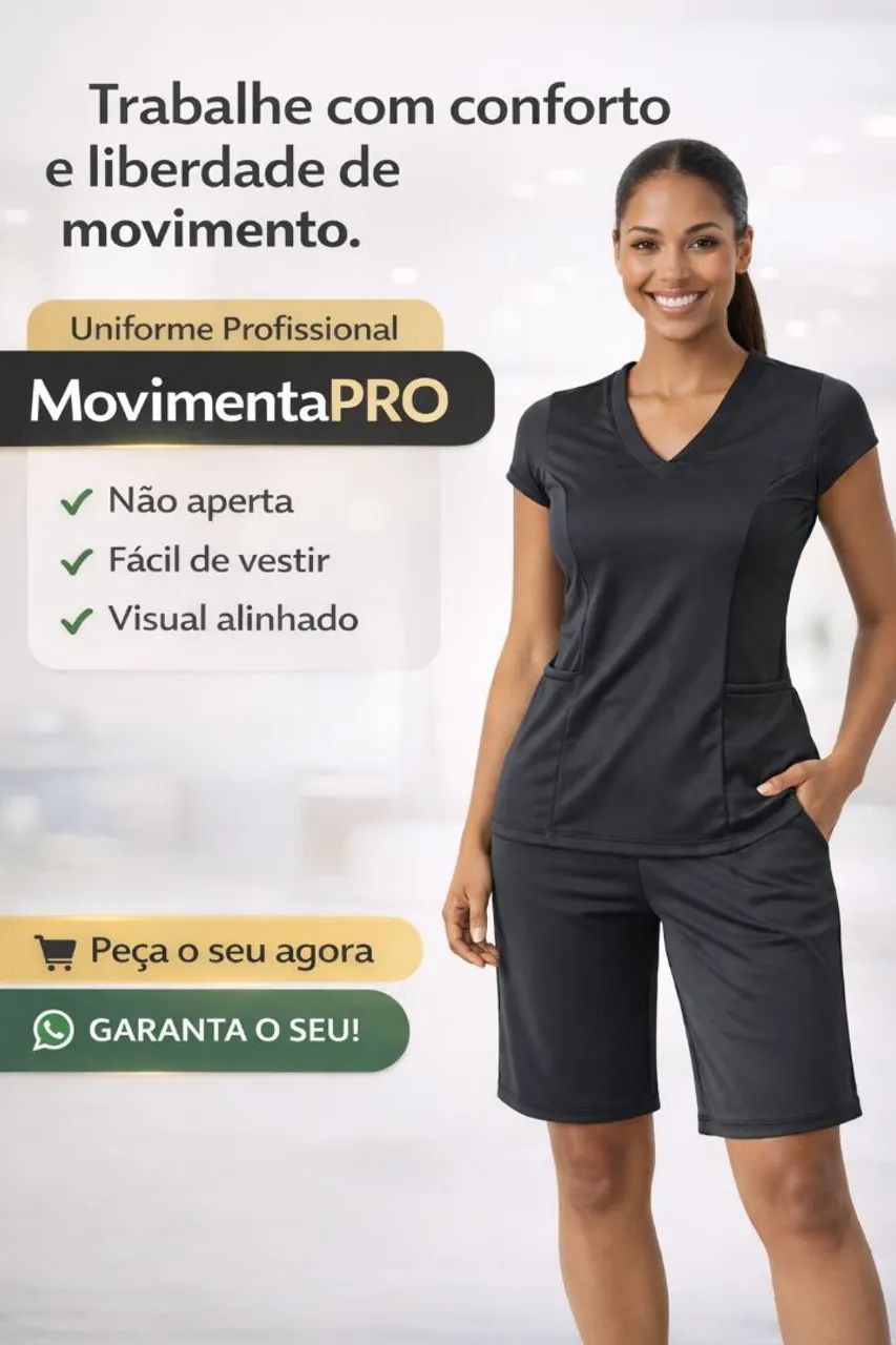 Conforto e praticidade para quem trabalha o dia inteiro