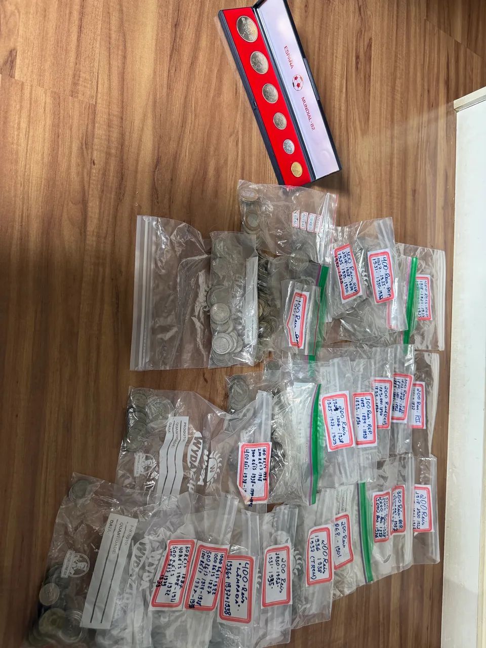 Coleção moedas antigas