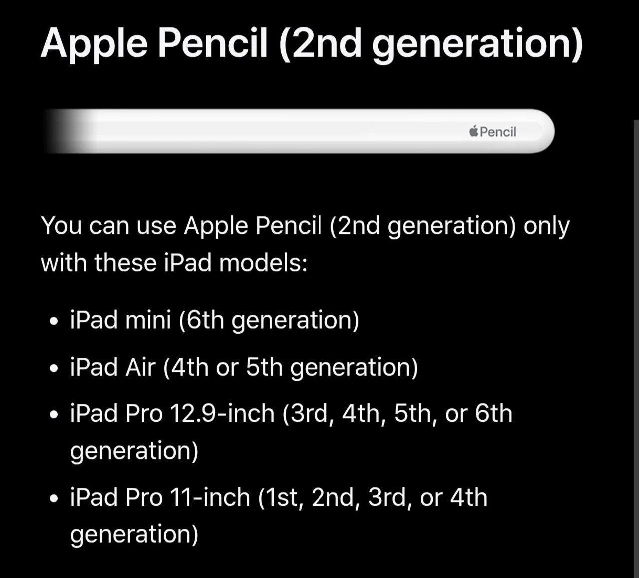 Apple Pencil 2 (2ª Geração) Na Caixa, nova - Foto 2