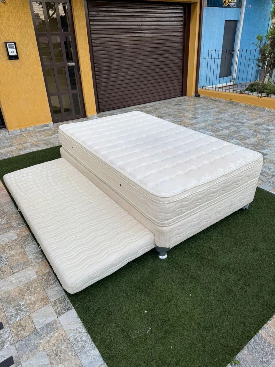 Bicama de Solteiro com colchão MAXFLEX SEMINOVO - Entrego!  - Foto 4