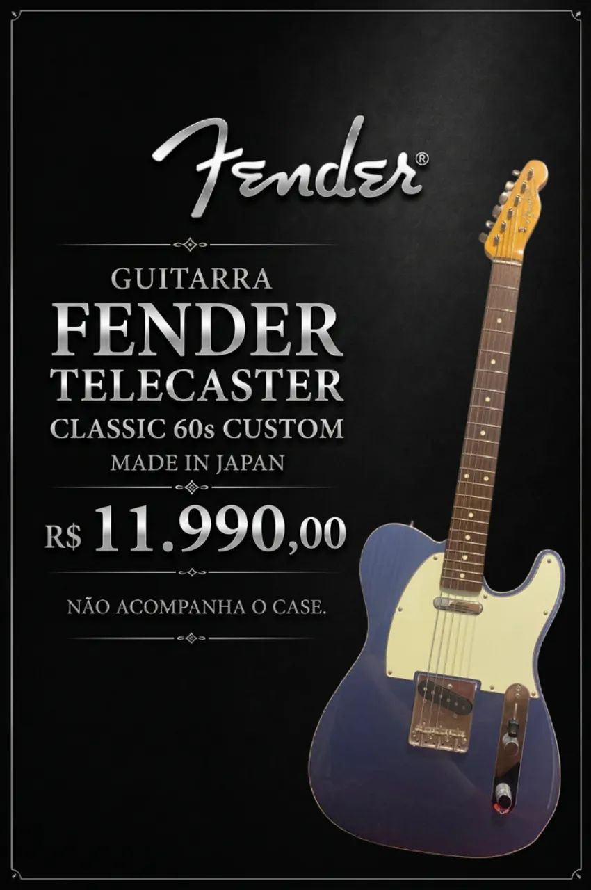 guitarra fender telecaster japan