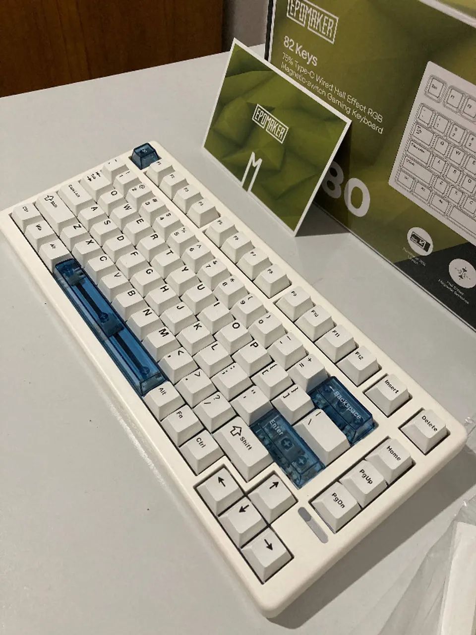Teclado Epomaker HE80 - NOVO - Foto 3