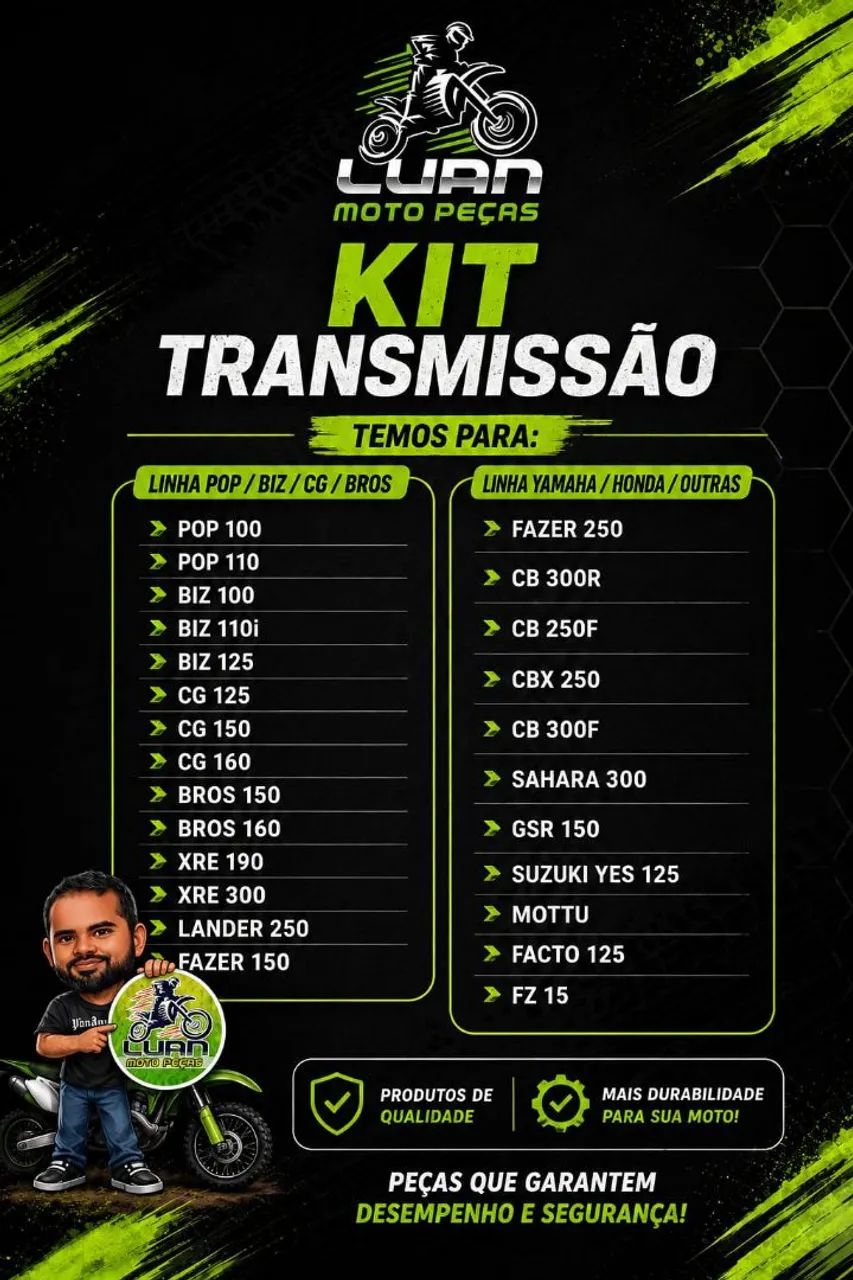 Kit relação Aparti ($54,99)