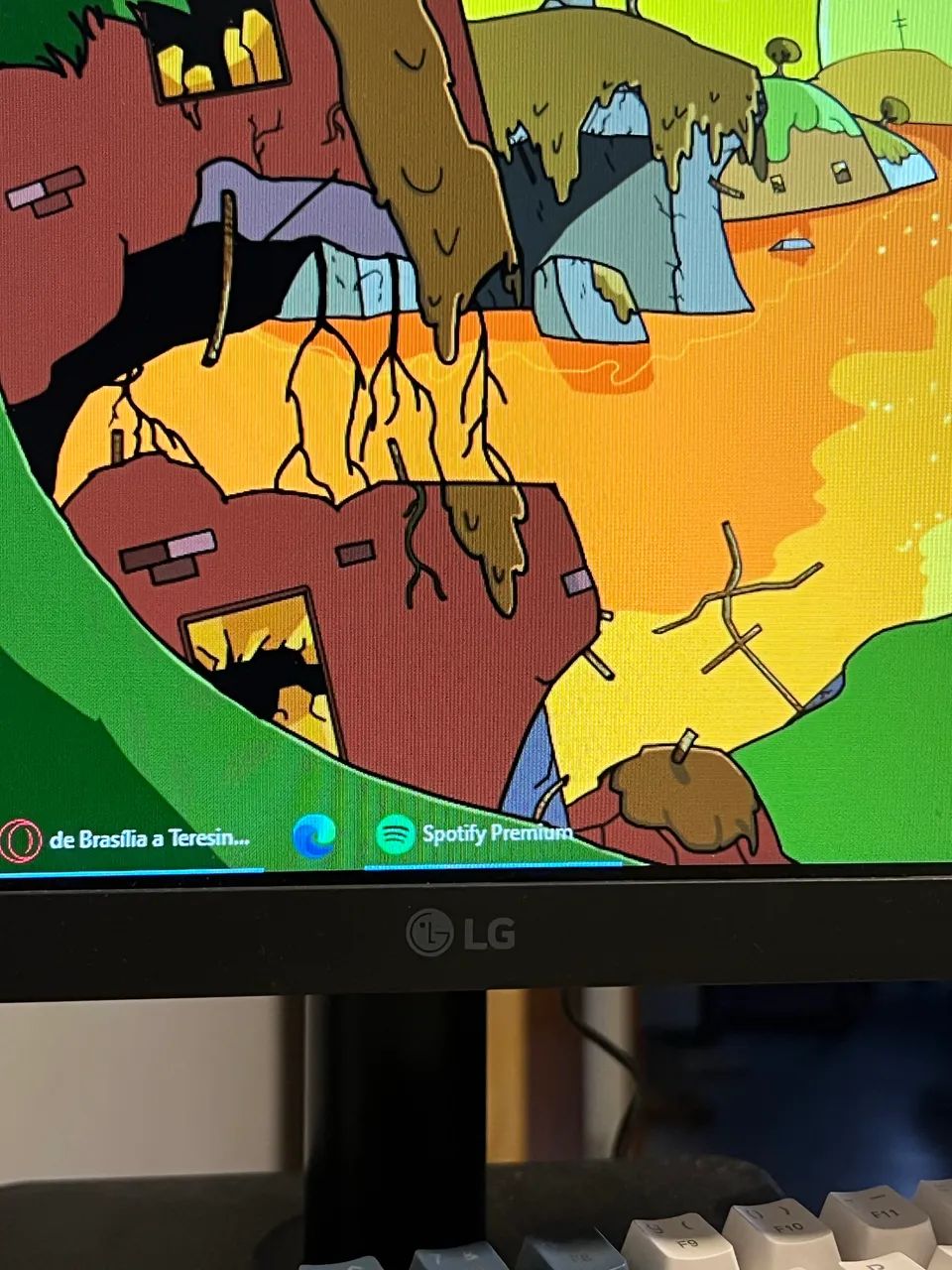 monitor 24 lg 100hz NOVO