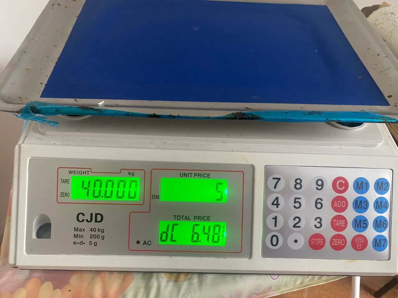 Balança Comercial CJD 40kg - Funcionando - Foto 2
