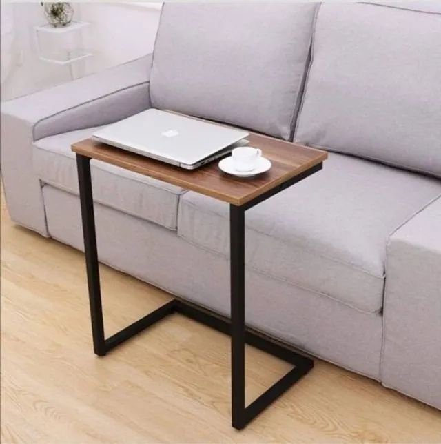 Mesa Lateral para Sofá - Industrial - Foto 2