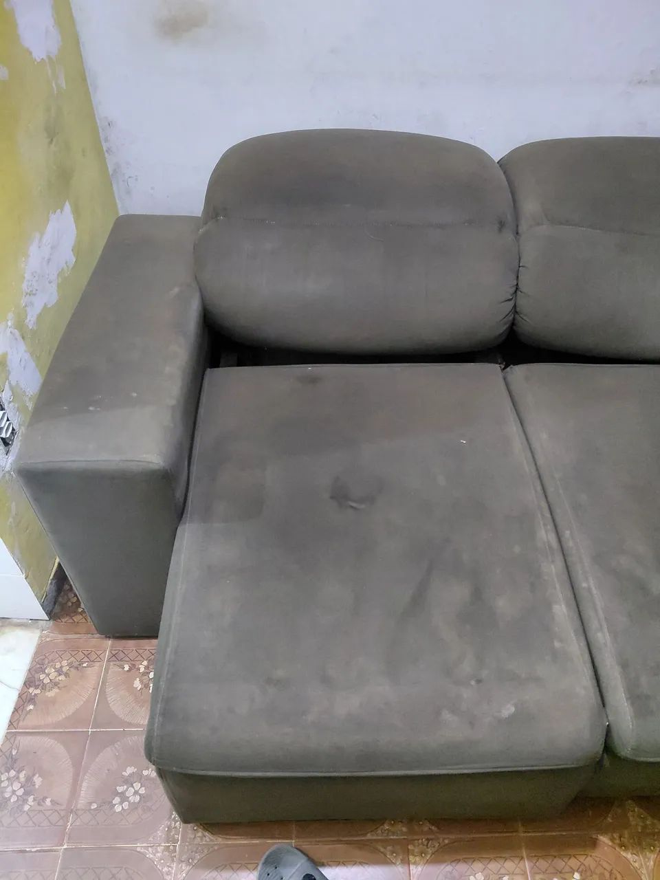 Sofá 2 Lugares Retrátil e Reclinável Marrom - Confortável e Espaçoso - Foto 3