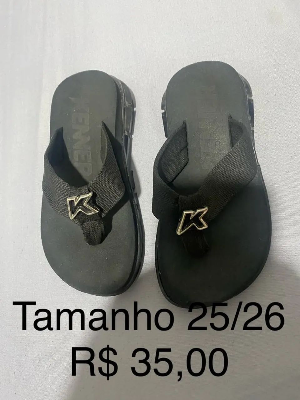 Chinelo Kenner infantil 