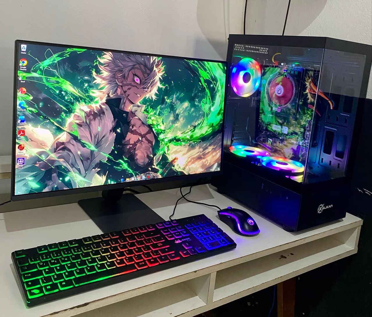 PC GAMER COMPLETO DDR4 DÉCIMA GERAÇÃO!