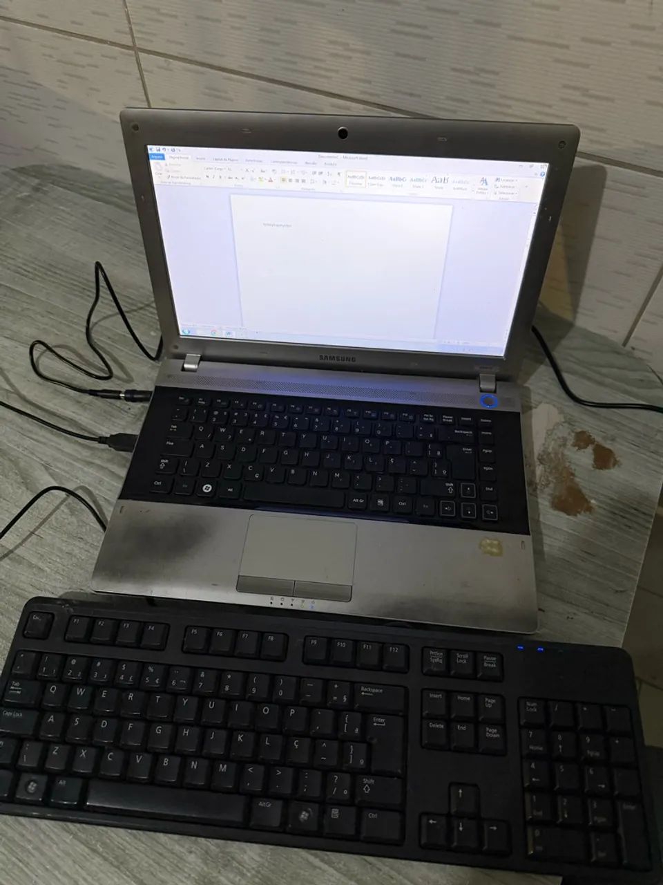Notebook Samsung leia o anúncio 