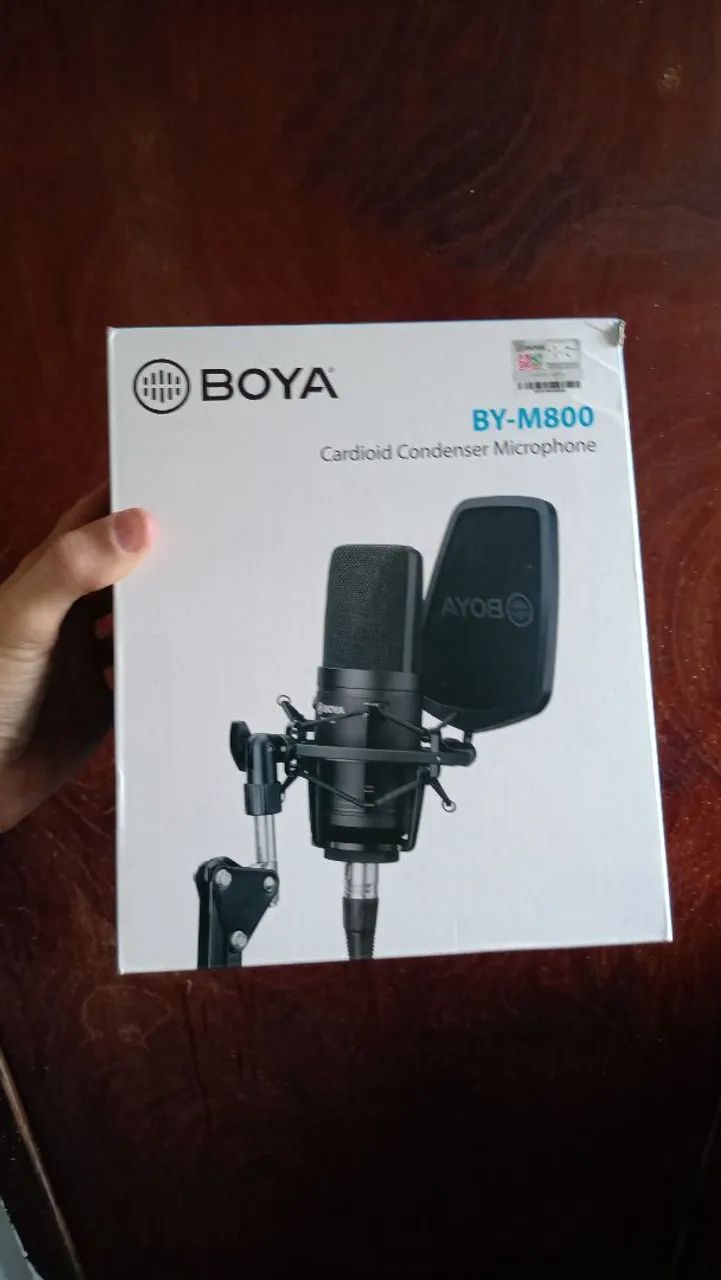ARC-SK 1 / Boya BY M800 / Cabo XRL / Espuma acústica - Foto 5