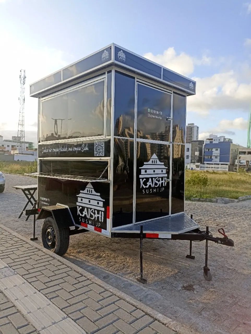 Trailer de lanche para Sushi, comporta 2 pessoas - Foto 5