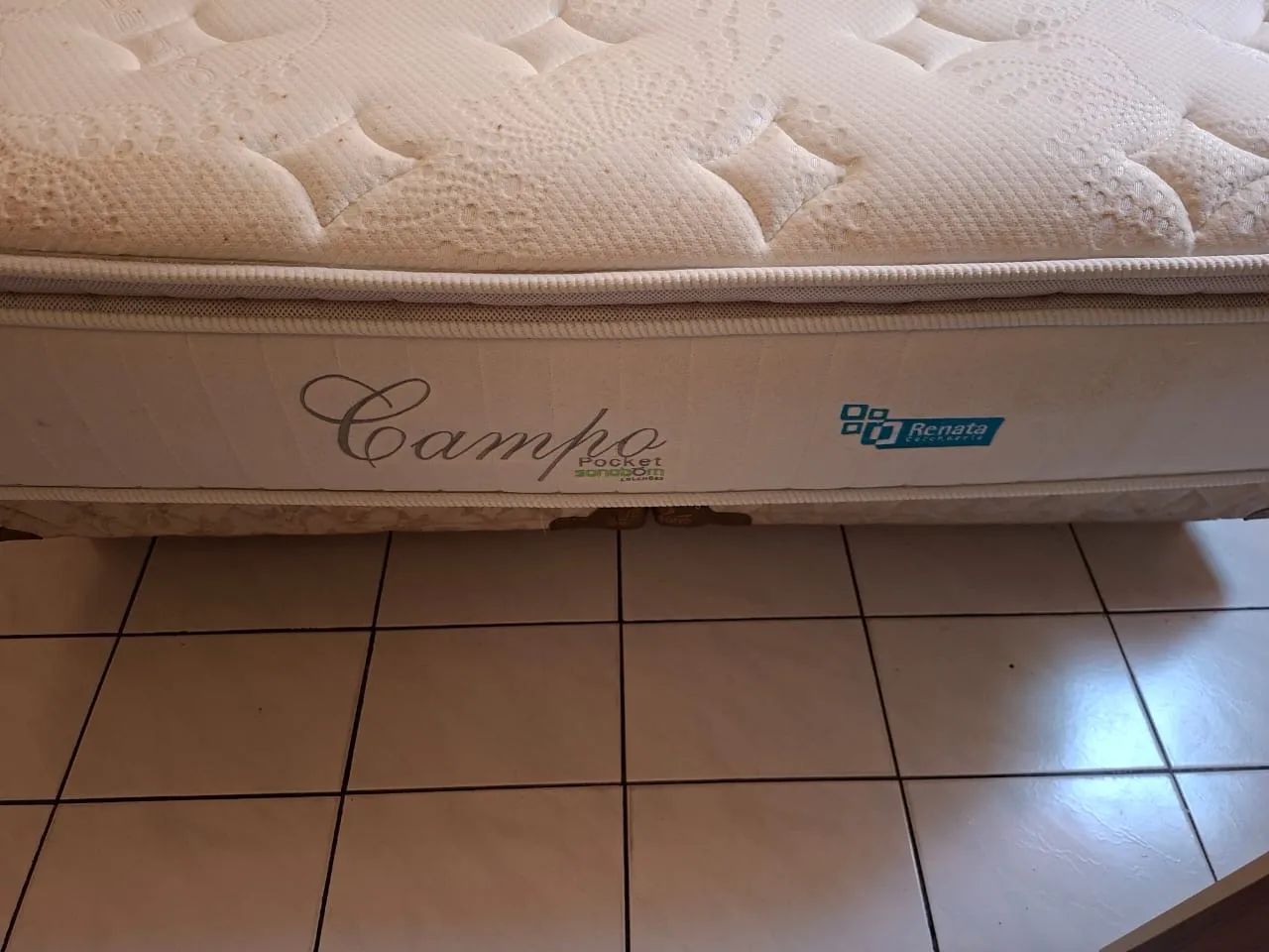 Cama box com molas ensacadas tamanho Queen  - Foto 2