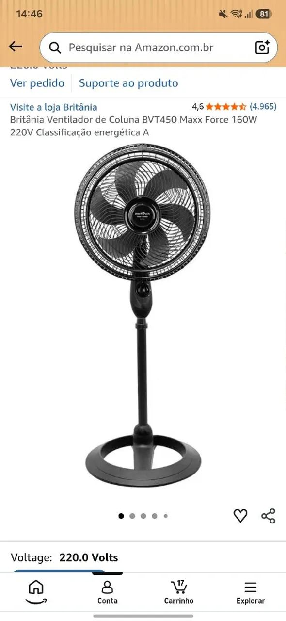 VENTILADOR COLUNA