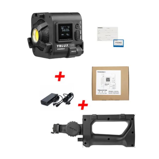 Kit Iluminador Led Portátil Yongnuo Ynlux100 100w Bicolor