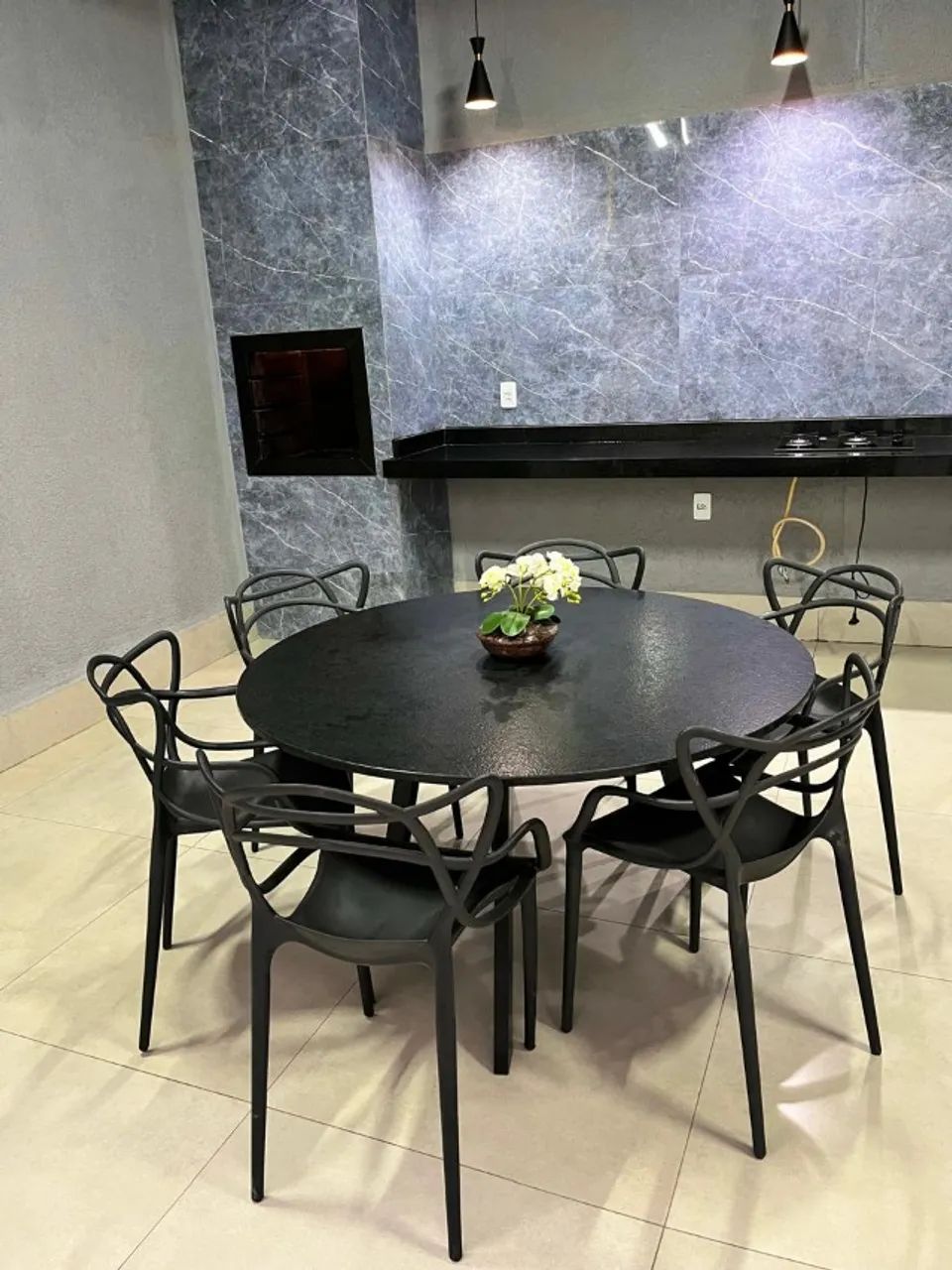 Mesa de Mármore 6 Lugares e 4 Lugares - Foto 5