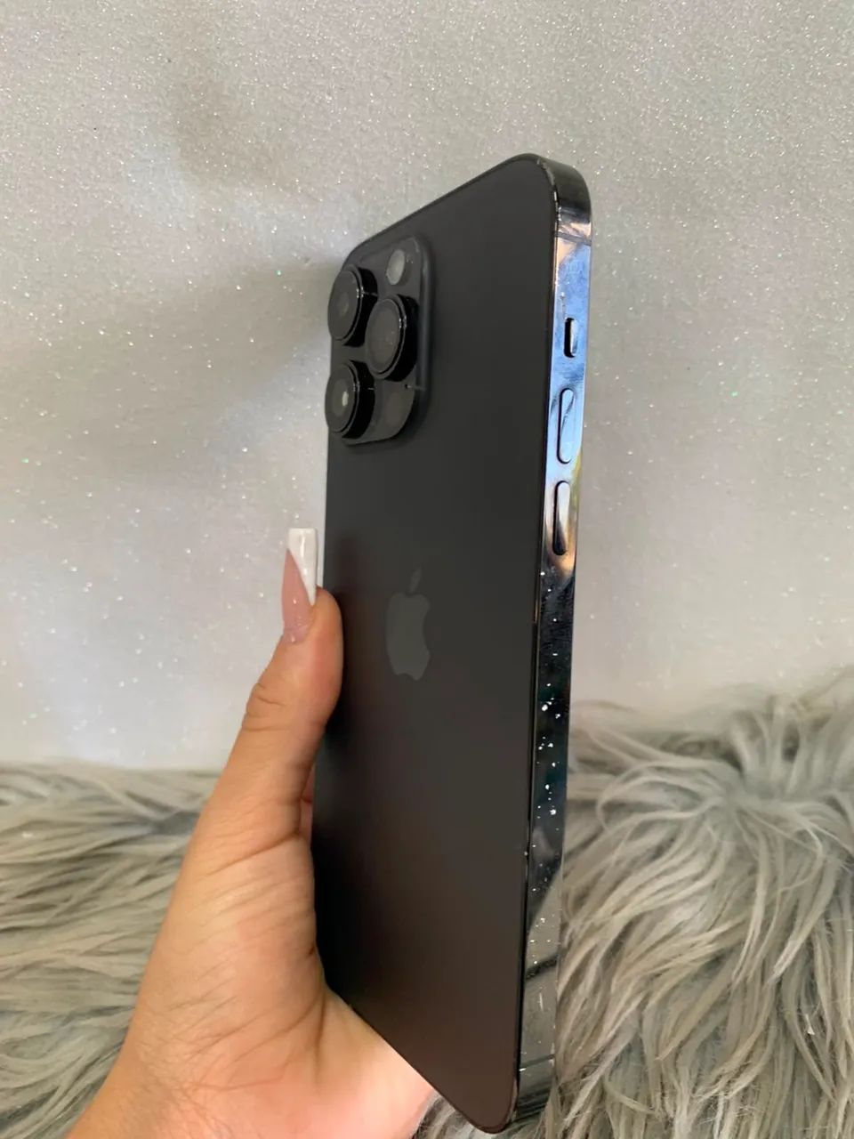 ?*IPHONE 14 PRO MAX 128GB* ?PRETO ?87% ?R$2.999 - Foto 3