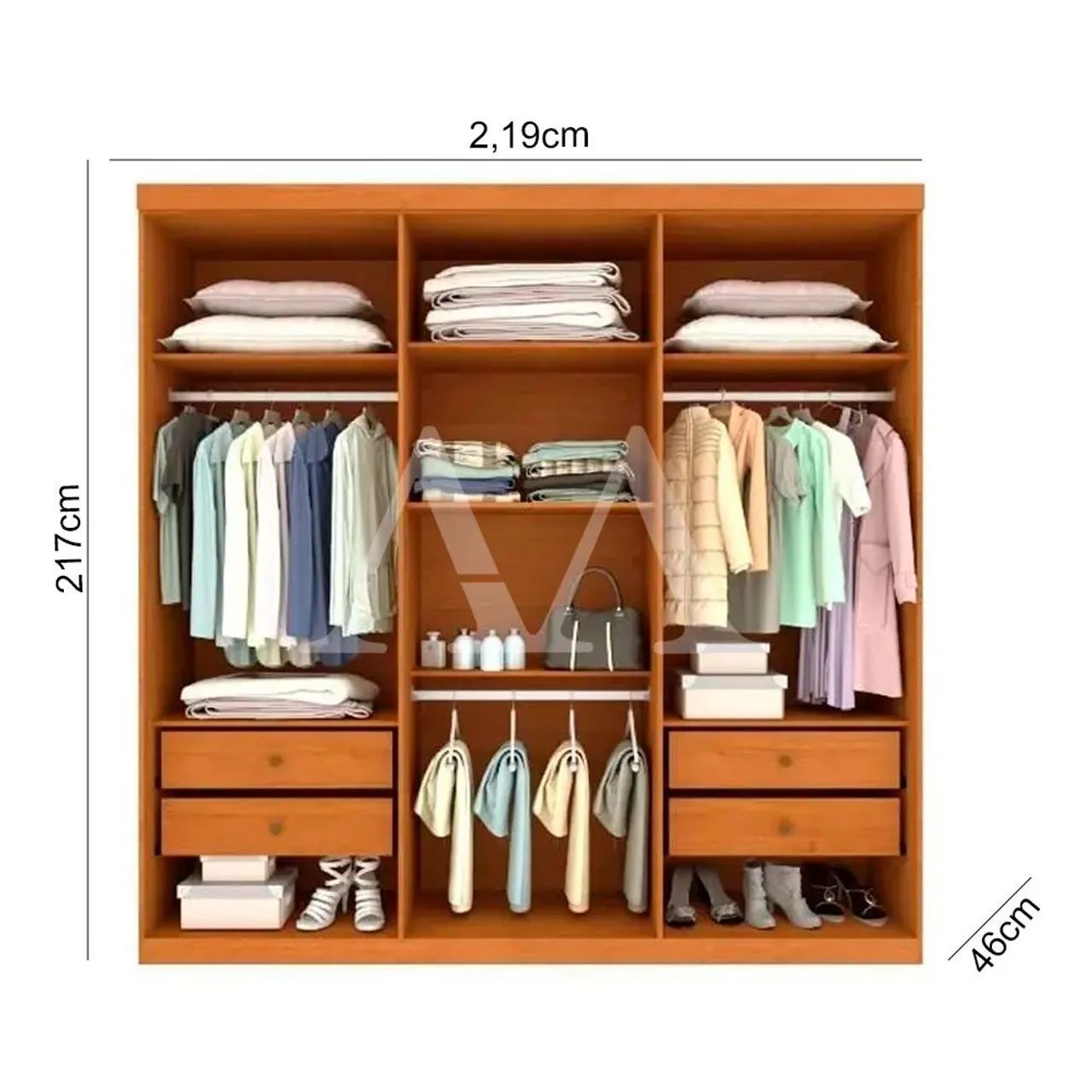 GUARDA-ROUPA A PRONTA ENTREGA. - Foto 3